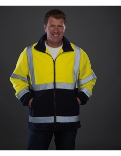 Y-HVK08-Hi-Vis Fleece Jacket 2